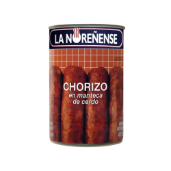 Chorizo en manteca 410gr  LA NOREÑENSE | MallHabana