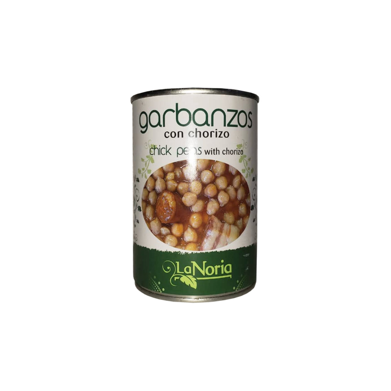 Garbanzos con chorizo 500gr LA NORIA | MallHabana Garbanzos con chorizo 500gr LA NORIA | MallHabana