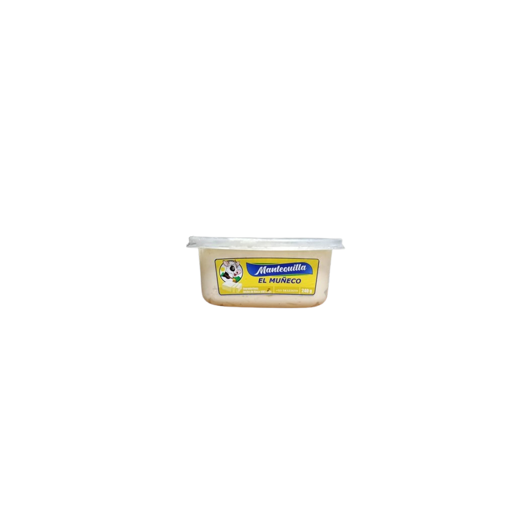Mantequilla ¨El Muñeco¨ 240gr | AmiFamilia Mantequilla ¨El Muñeco¨ 240gr | AmiFamilia