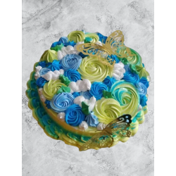 Cake marmoleado de vainilla | AmiFamilia