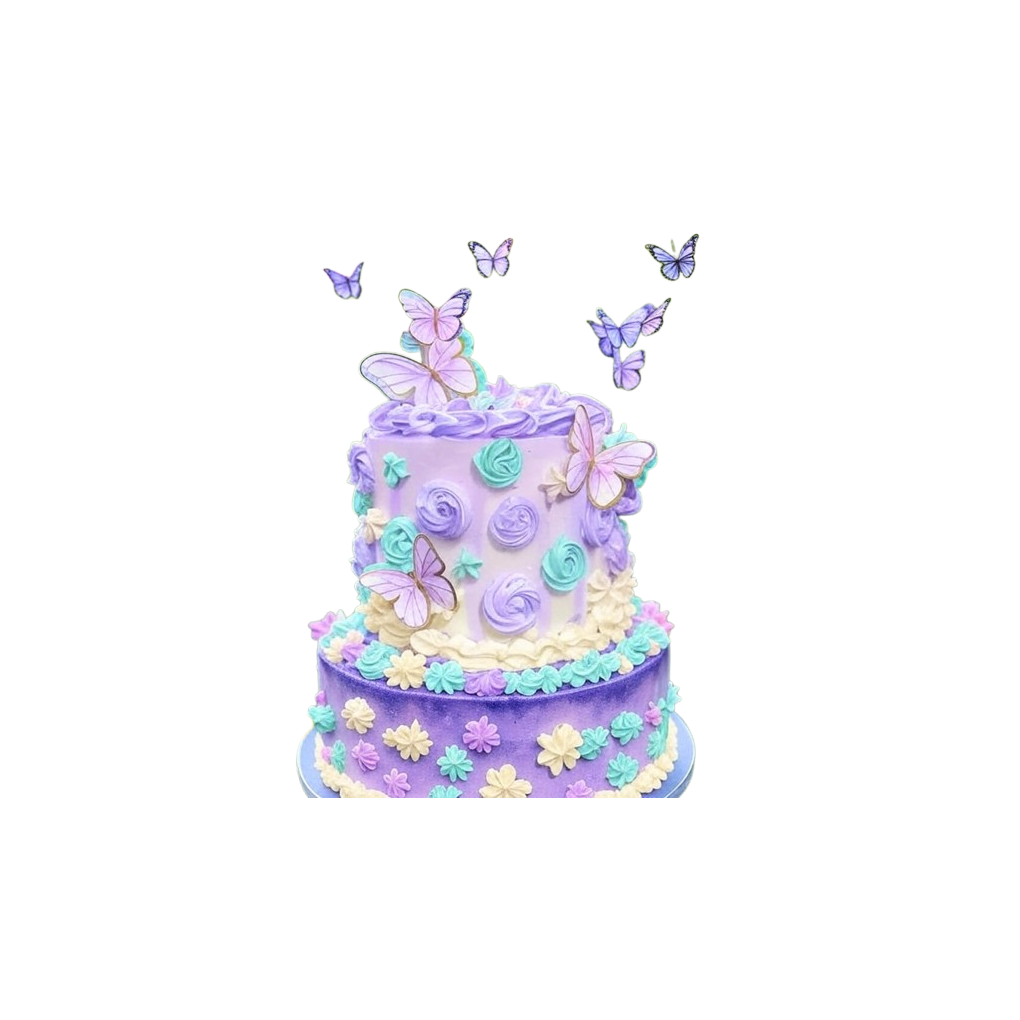 Cake mariposas 2 pisos | AmiFamilia Cake mariposas 2 pisos | AmiFamilia