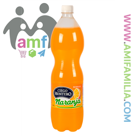 Refresco de naranja 1500ml CIEGO MONTERO | AmiFamilia
