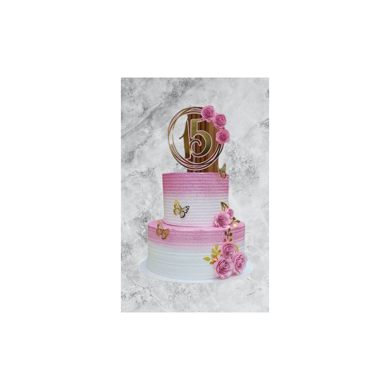 Cake para 15 primaveras | AmiFamilia