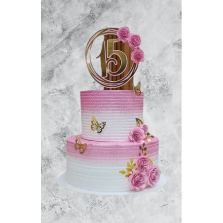 Cake para 15 primaveras | AmiFamilia