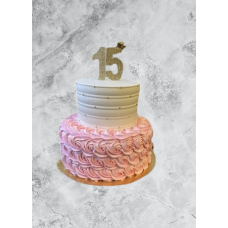 Cake para 15 primaveras | AmiFamilia