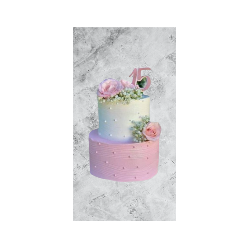 Cake para 15 primaveras | AmiFamilia