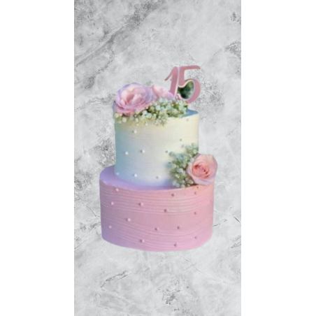 Cake para 15 primaveras | AmiFamilia