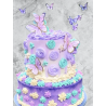Cake mariposas 2 pisos | AmiFamilia