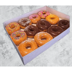 Caja de 12 Donas Grandes | AmiFamilia
