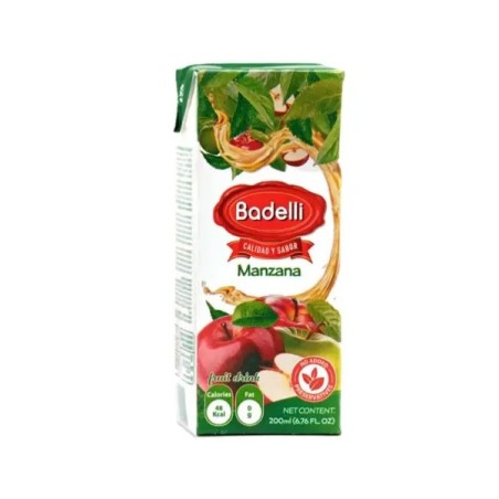 Jugo de manzana Badelli (200 ml / 6.76 oz fl) | AmiFamilia