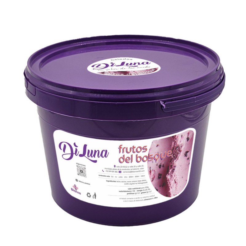 Helado de Frutos del Bosque | AmiFamilia Helado de Frutos del Bosque | AmiFamilia