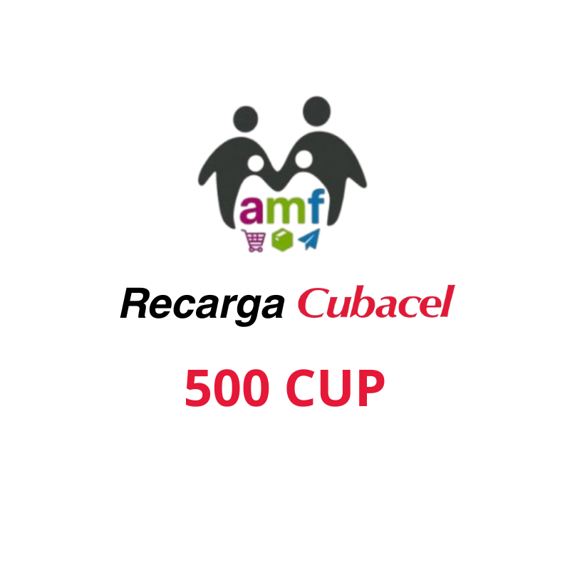 Cupón de Recarga 500 CUP CUBACEL