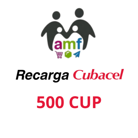 Cupón de Recarga 500 CUP CUBACEL