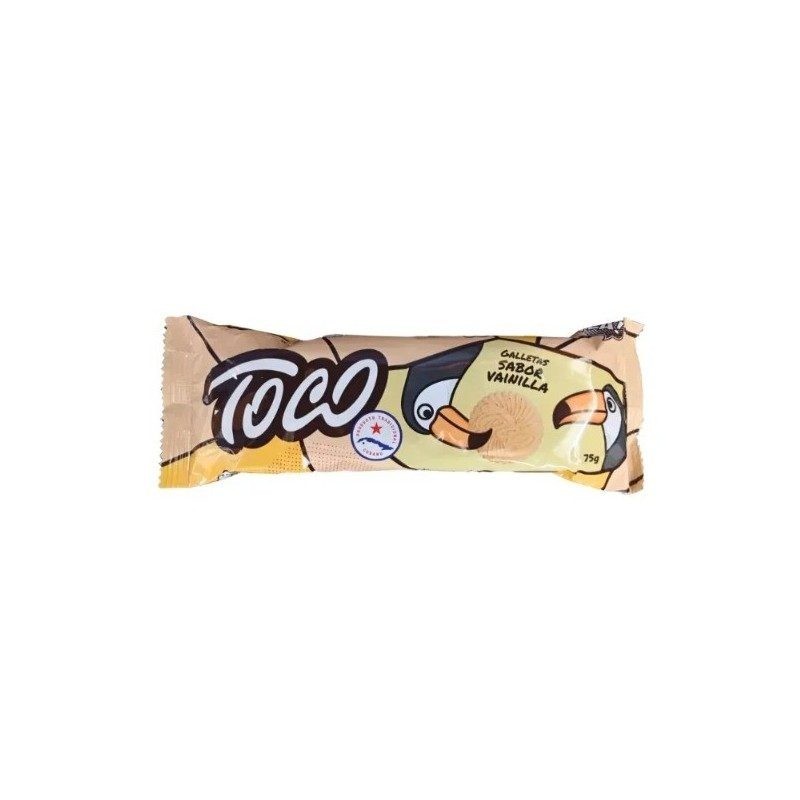 Galleta sabor Vainilla 75gr - TOCO | AmiFamilia