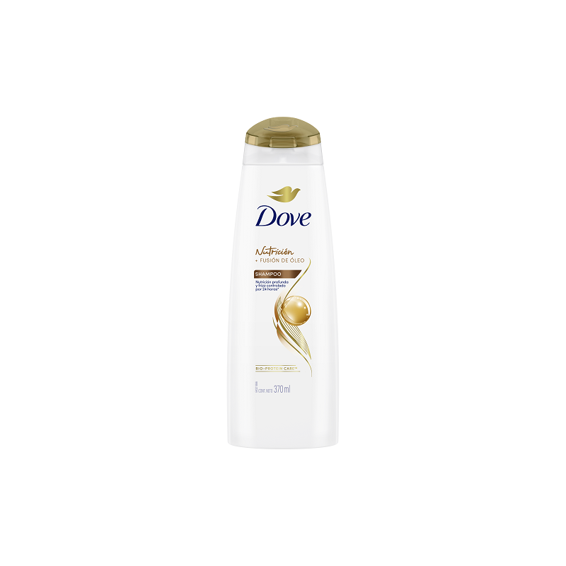Champú Dove Nutrición + Fusión de Oleos 370ml