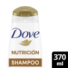 Champú Dove Nutrición + Fusión de Oleos 370ml