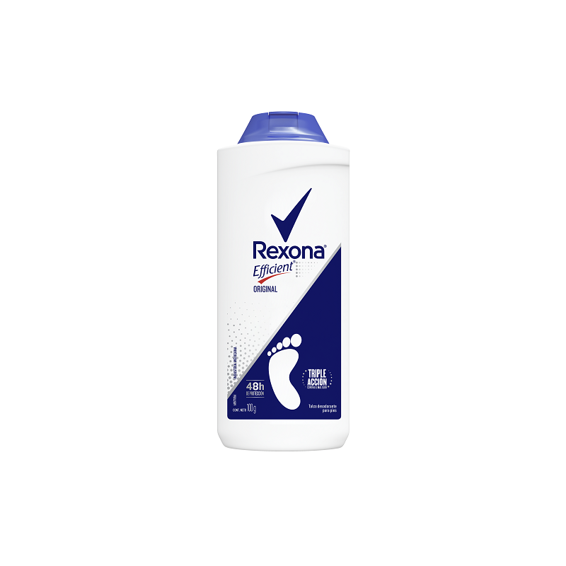 Talco desodorante Rexona para pies 100g