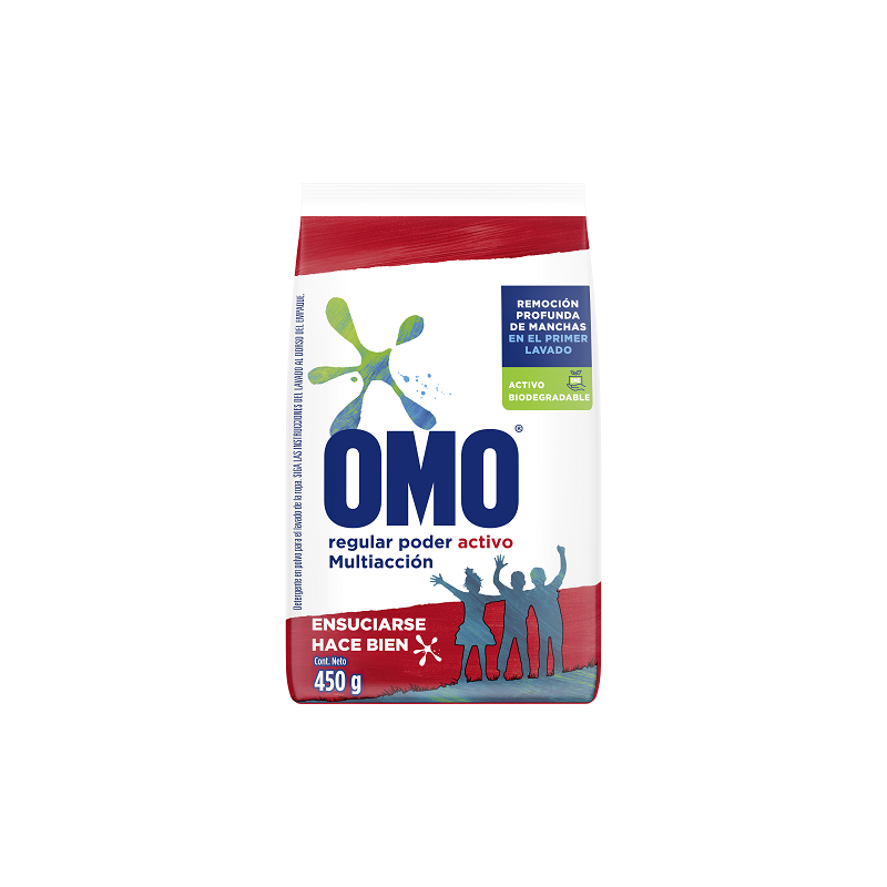 Detergente en polvo OMO 450g