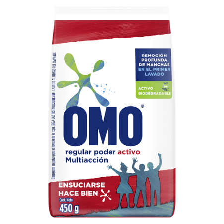Detergente en polvo OMO 450g