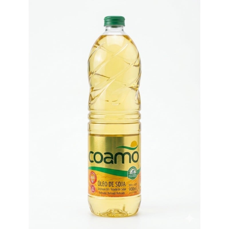 Aceite de Soya Refinado Coamo - Botella 900ml