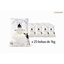 Leche Entera en Polvo Mula Fina 1kg – Envíos Rápidos | Tu Tienda de Confianza
