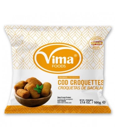 Croquetas de bacalao 500gr - VIMA