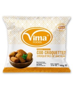 Croquetas de bacalao 500gr - VIMA