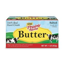 Mantequilla Prairier Farms con sal 4x113gr