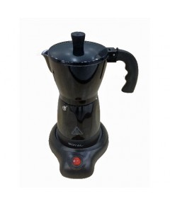 Cafetera negra de 6 tazas ROYAL | AmiFamilia