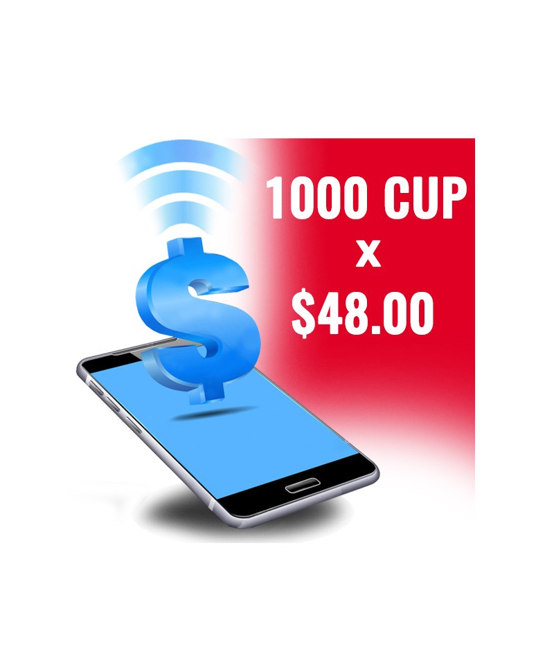 Cupón de Recarga 1000 CUP CUBACEL | MallHabana