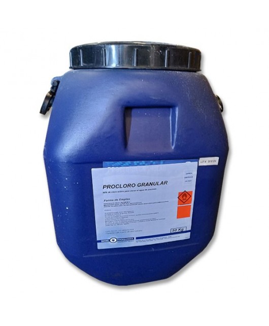 Cloro granulado para piscina 50kg | MallHabana