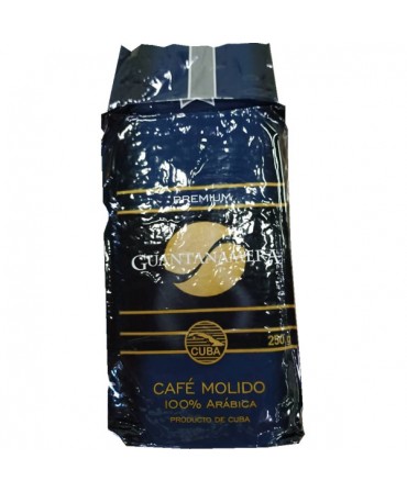 Café molido tueste cubano Guantanamera