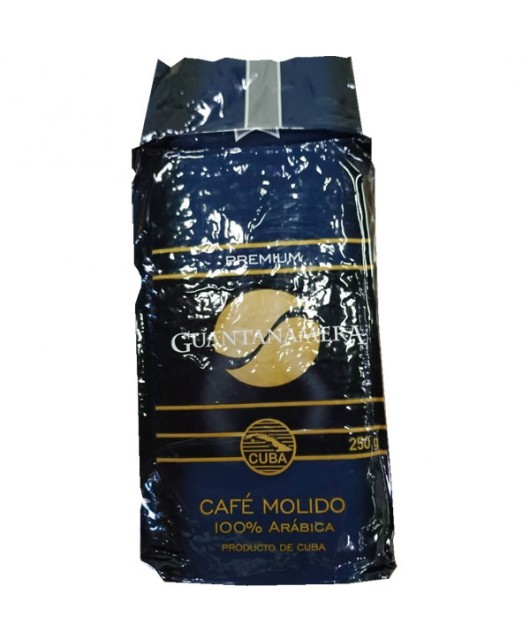 Café molido tueste cubano Guantanamera